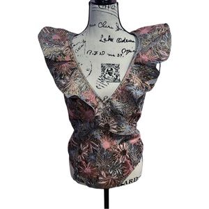 Victoria’s Secret Deep V Metallic Bodysuit – Size L